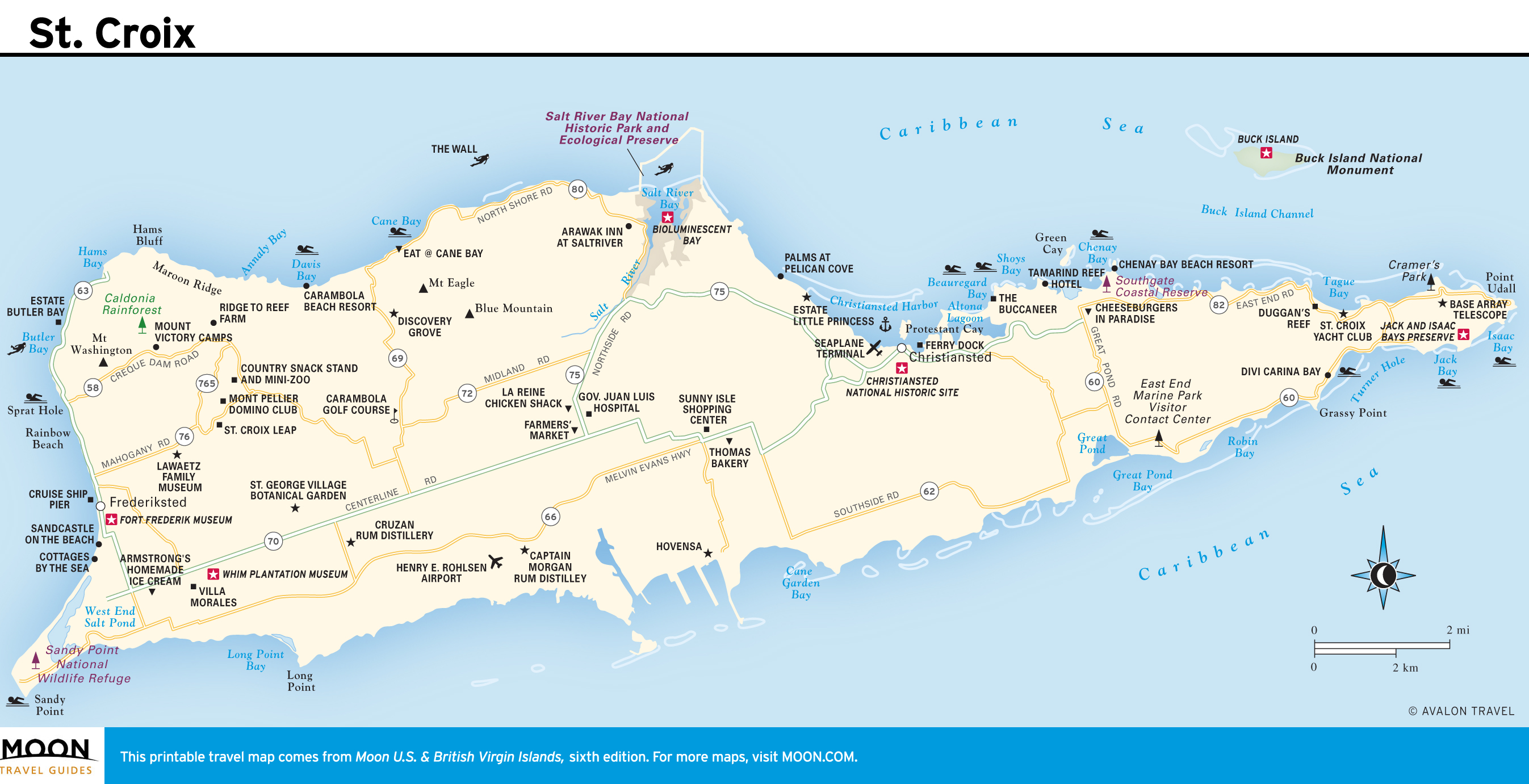 Itinerary: 7 Days in Authentic St. Croix | Moon Travel Guides